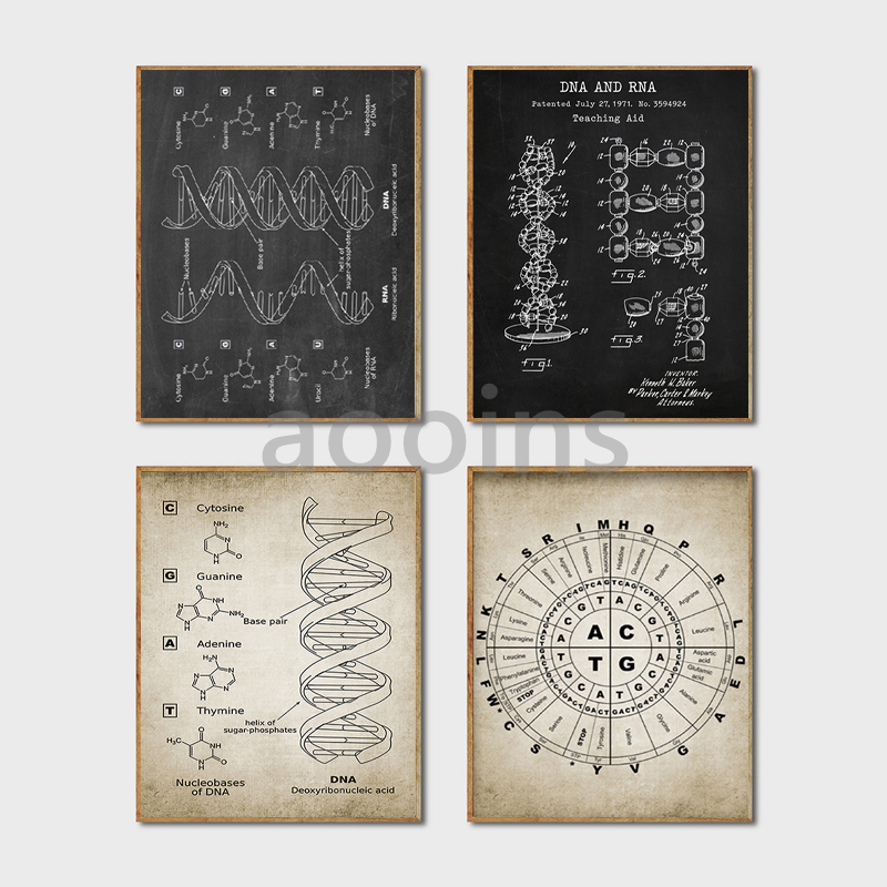 الحمض النووي براءات جدار الفن  - مراجعة Star Map Poster وسعره