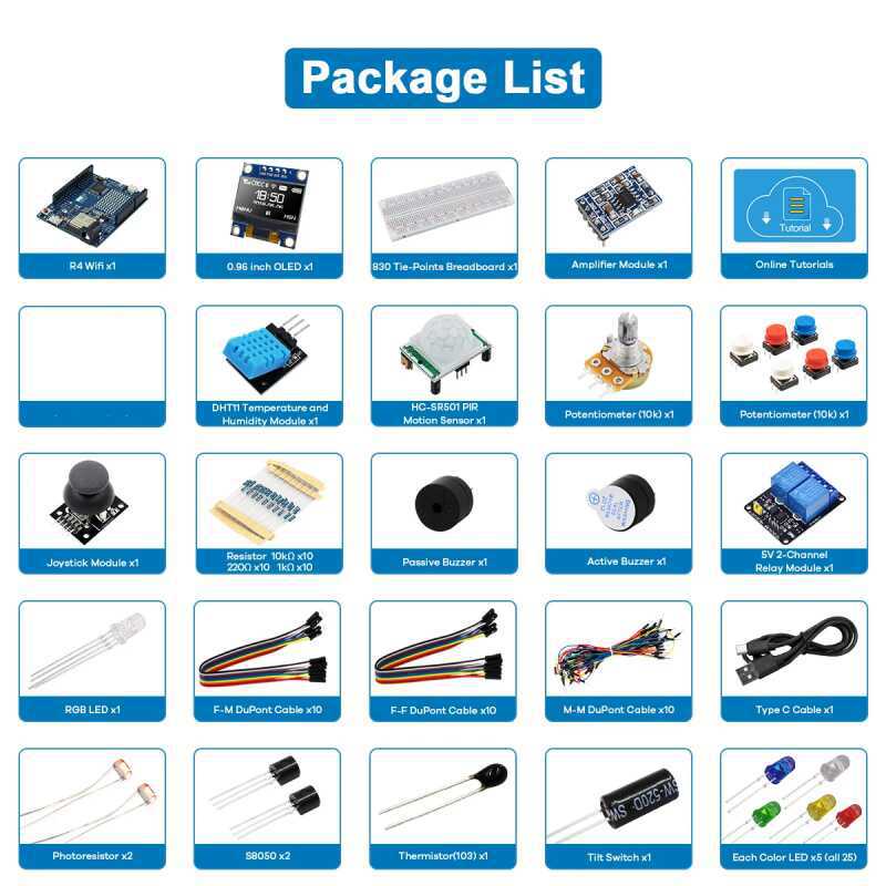 مجموعة أدوات تطوير UNO R4 المت - مراجعة Science Kit وسعره