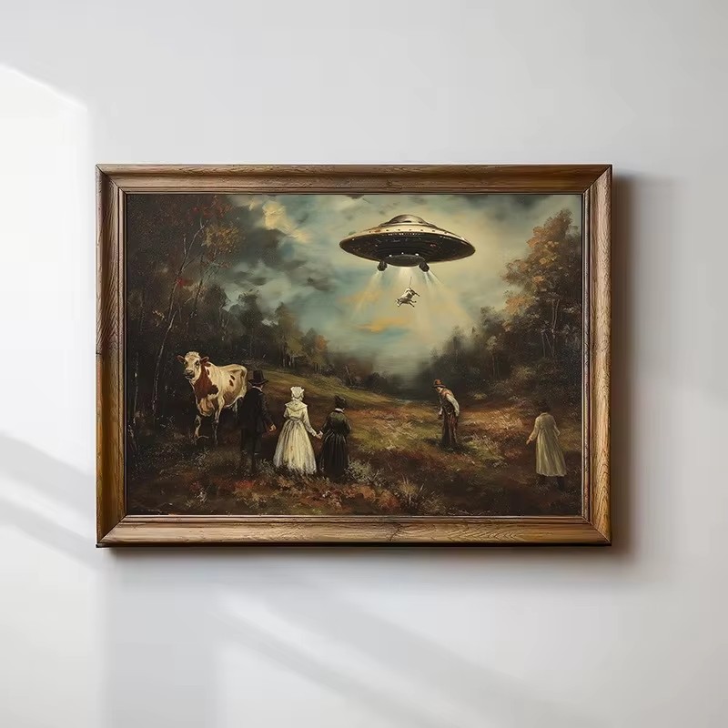 لوحة فنية جدارية مطبوعة بتصميم - مراجعة Star Map Poster وسعره